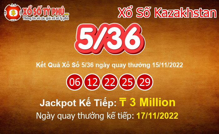 Kết Quả Xổ Số 5/36