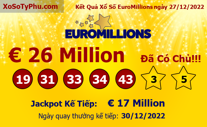 Kết Quả Xổ Số EuroMillions