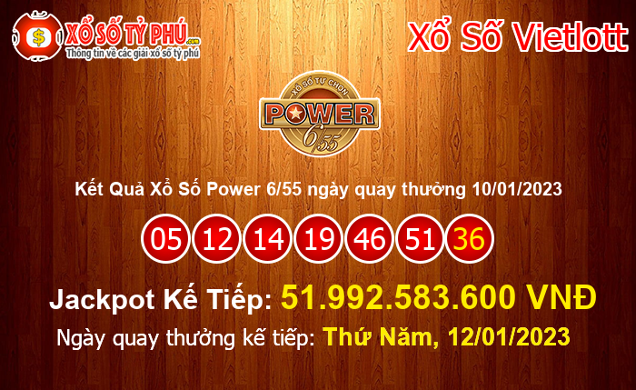 Kết Quả Xổ Số Power 6/55