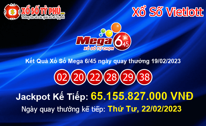 Kết Quả Xổ Số Mega 6/45