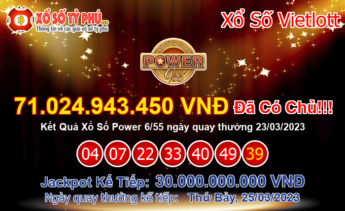 Kết Quả Xổ Số Power 6/55