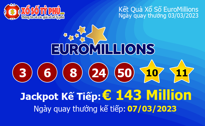 Kết Quả Xổ Số EuroMillions