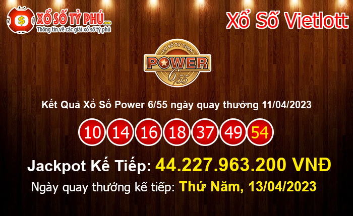 Kết Quả Xổ Số Power 6/55