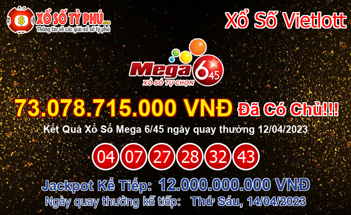 Kết Quả Xổ Số Mega 6/45