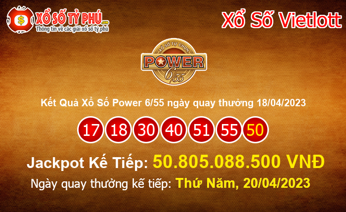 Kết Quả Xổ Số Power 6/55