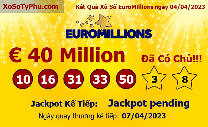 Kết Quả Xổ Số EuroMillions