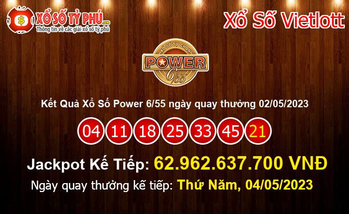 Kết Quả Xổ Số Power 6/55