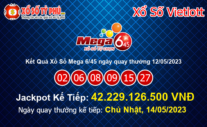 Kết Quả Xổ Số Mega 6/45