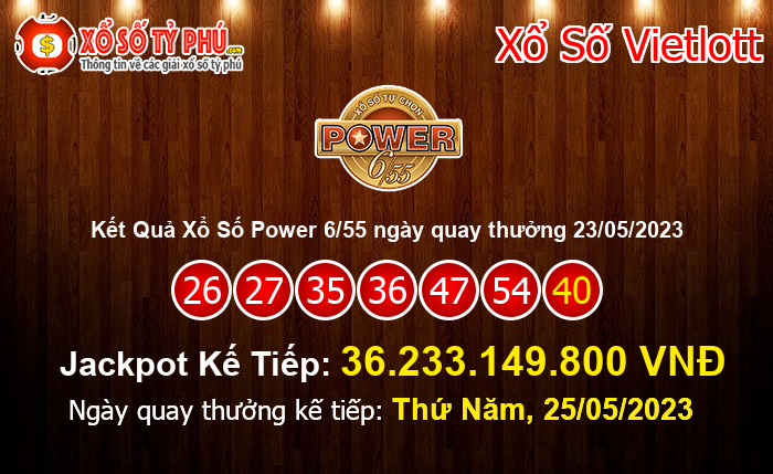 Kết Quả Xổ Số Power 6/55