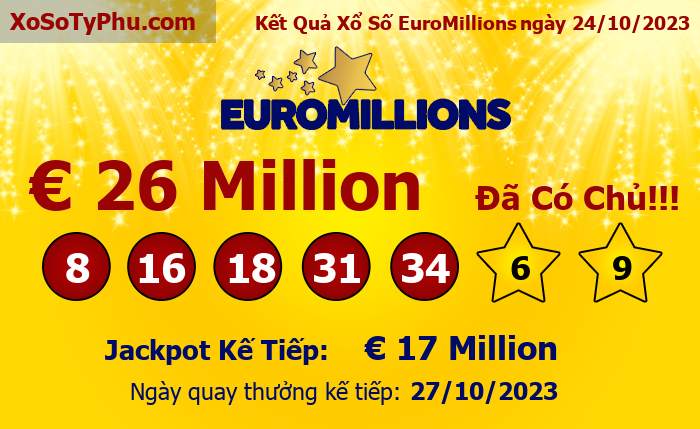 Kết Quả Xổ Số EuroMillions