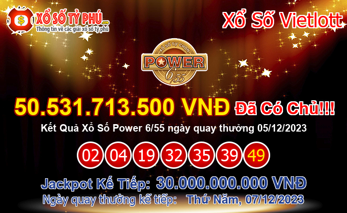 Kết Quả Xổ Số Power 6/55