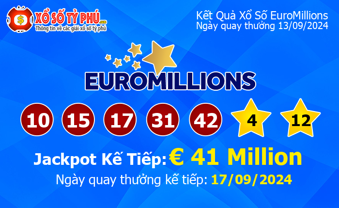 Kết Quả Xổ Số EuroMillions