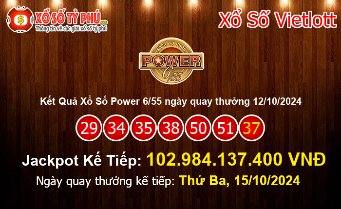 Kết Quả Xổ Số Power 6/55