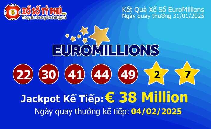 Kết Quả Xổ Số EuroMillions