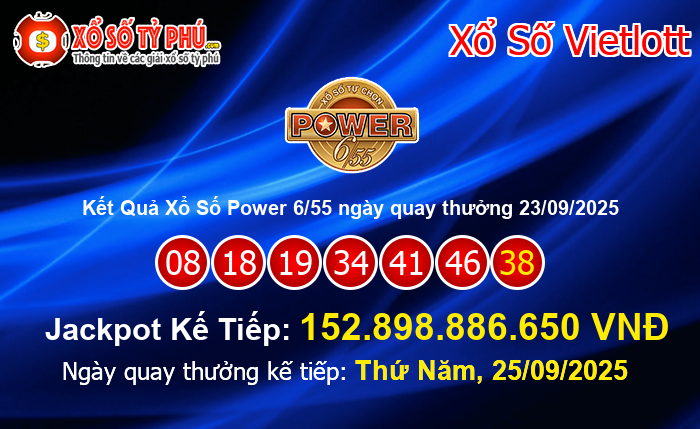 Kết Quả Xổ Số Power 6/55