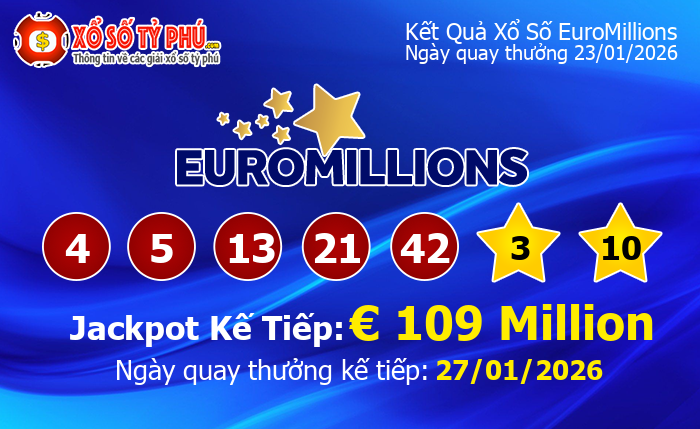 Kết Quả Xổ Số EuroMillions